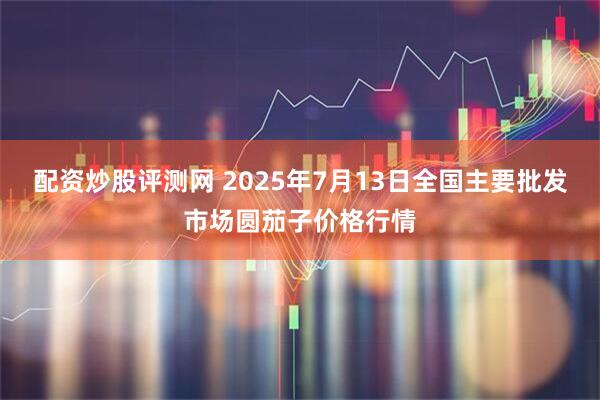 配资炒股评测网 2025年7月13日全国主要批发市场圆茄子价格行情